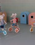 Tricycle mouse, Big sister with bag - Old rose