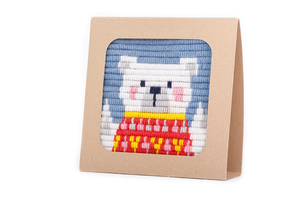 Teddy Bear Needlepoint Kit