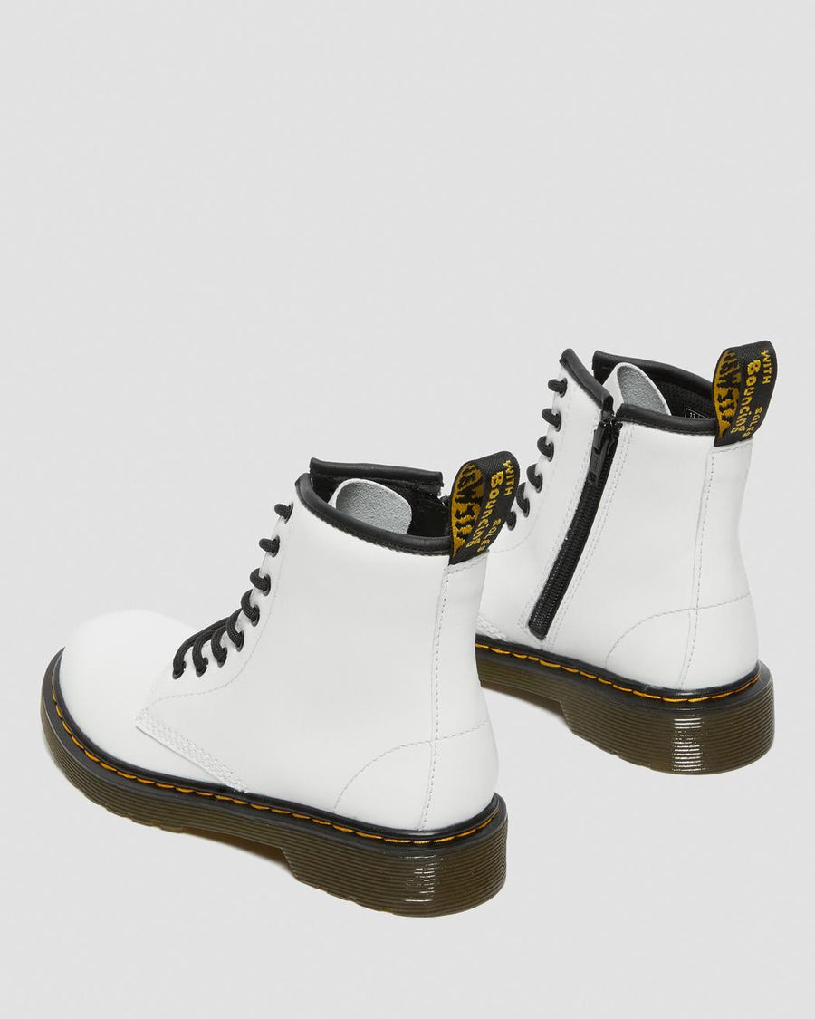 1460 Leather Ankle Boots White