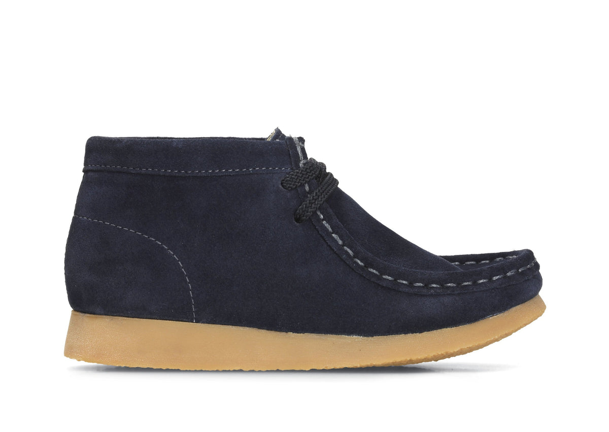 Wallabee Boot Navy Suede