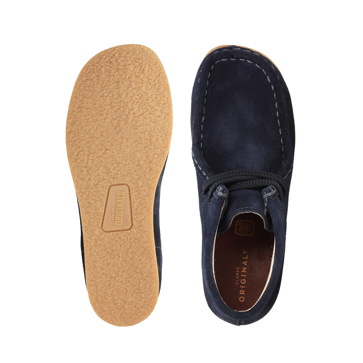 Wallabee Boot Navy Suede