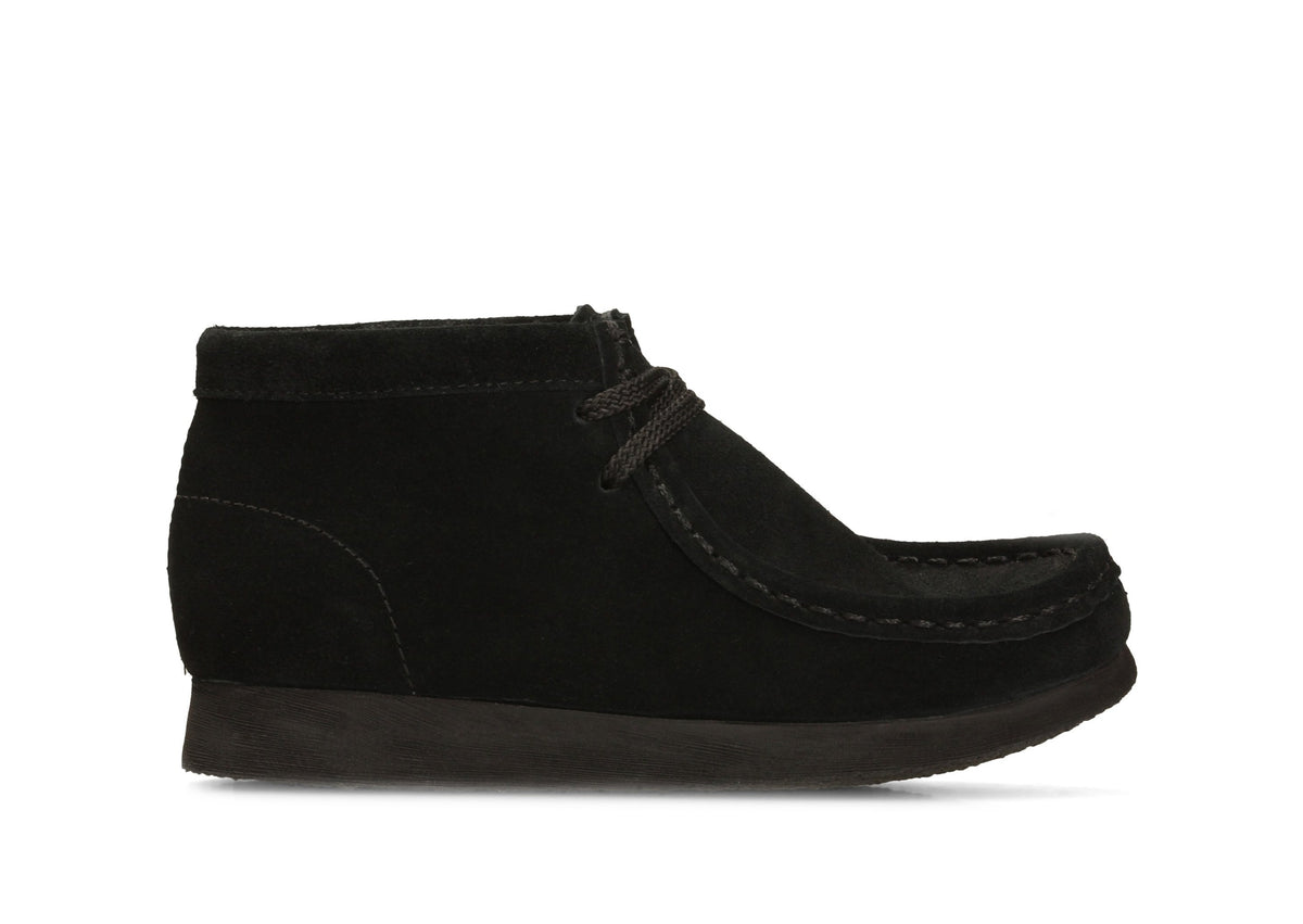 Wallabee Boot Black Suede