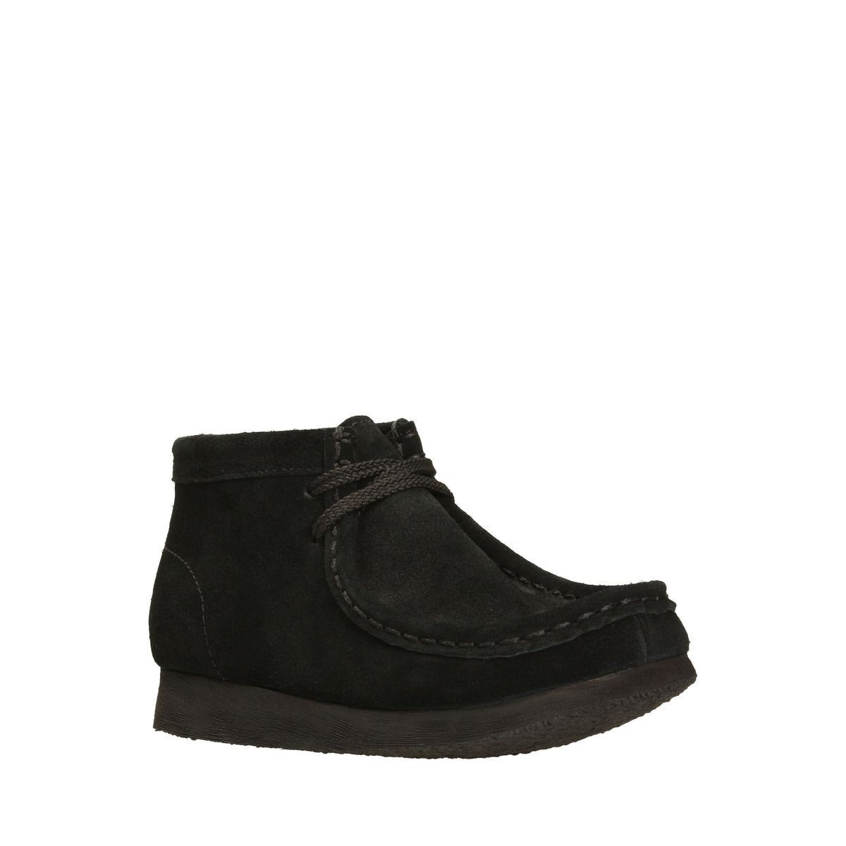 Wallabee Boot Black Suede