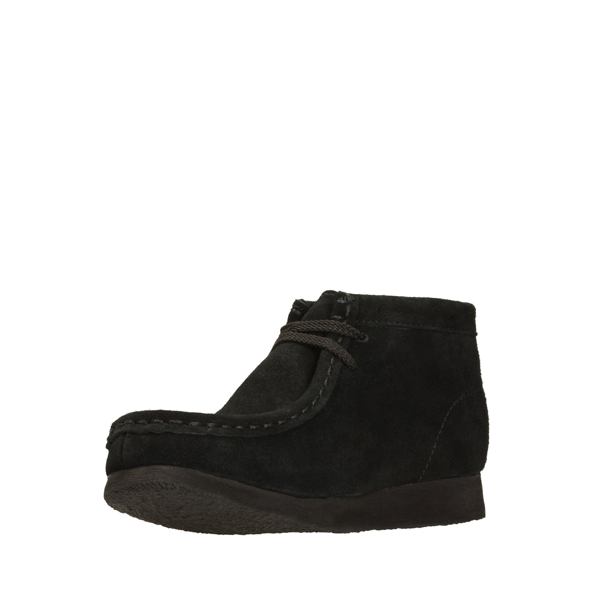 Wallabee Boot Black Suede