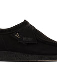 Wallabee Black Suede