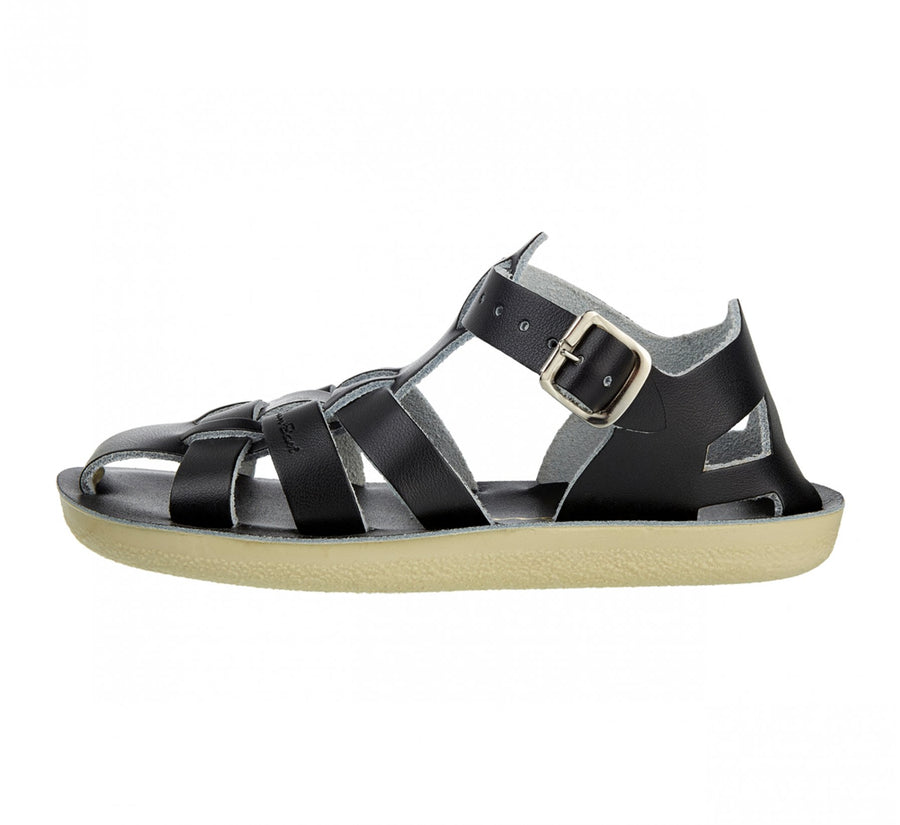 Salt Water - Sandals - Sandals Shark Black