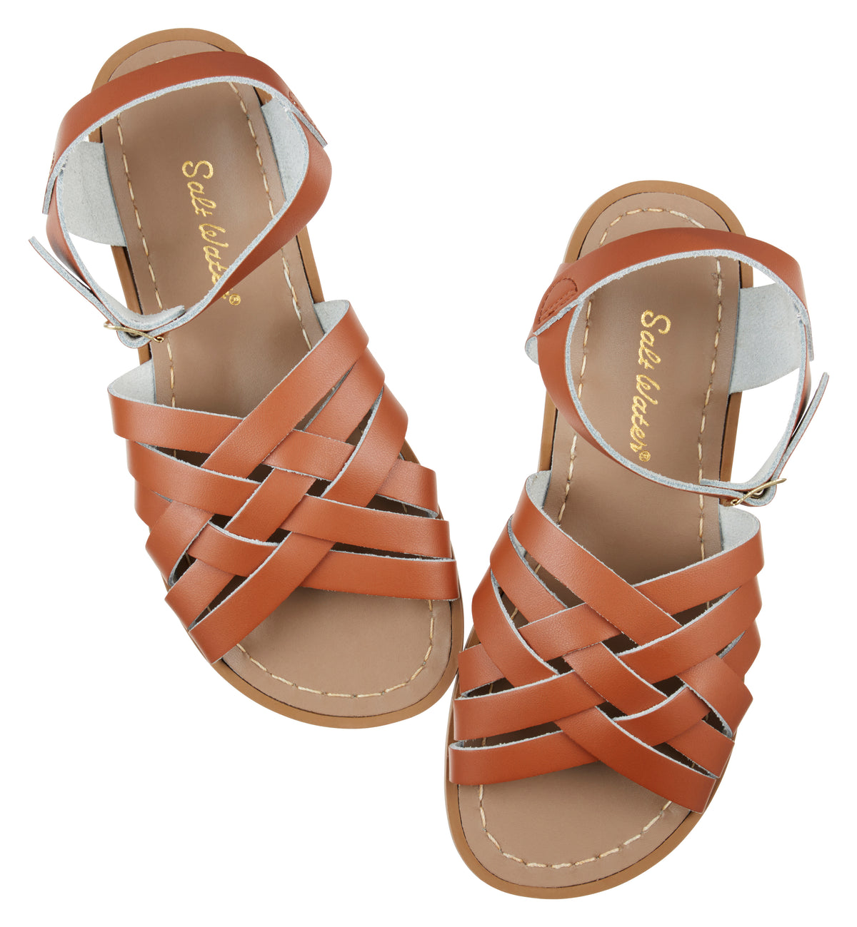 Salt Water - Sandals - Sandals Retro Tan