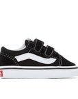 Vans - Sneakers - VANS Toddler Old Skool V - (Suede/Canvas) Black-True White