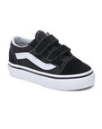 Vans - Sneakers - VANS Toddler Old Skool V - (Suede/Canvas) Black-True White