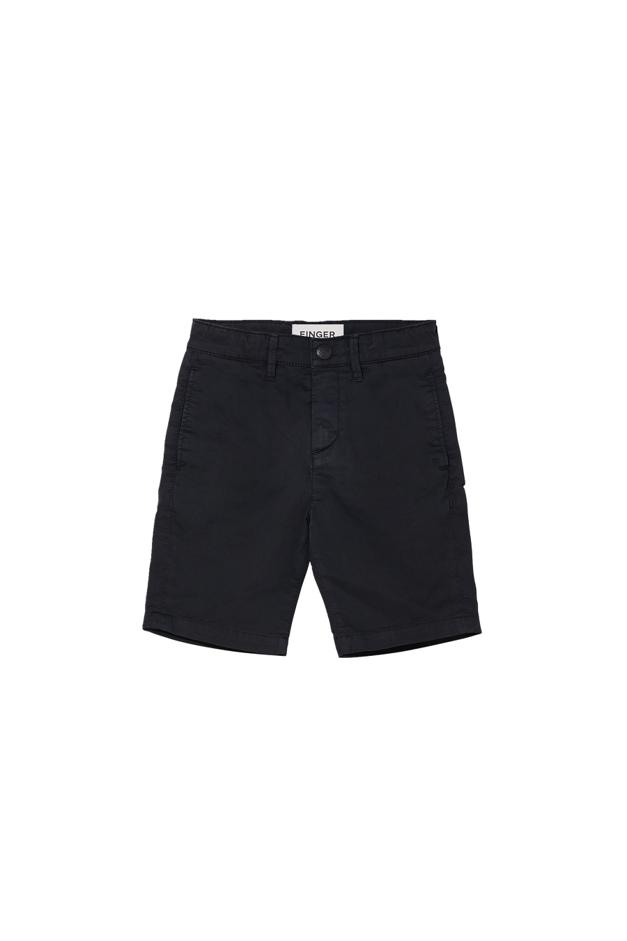Finger in the Nose - Shorts - ALLEN Ash Black - Chino Fit Bermuda Shorts