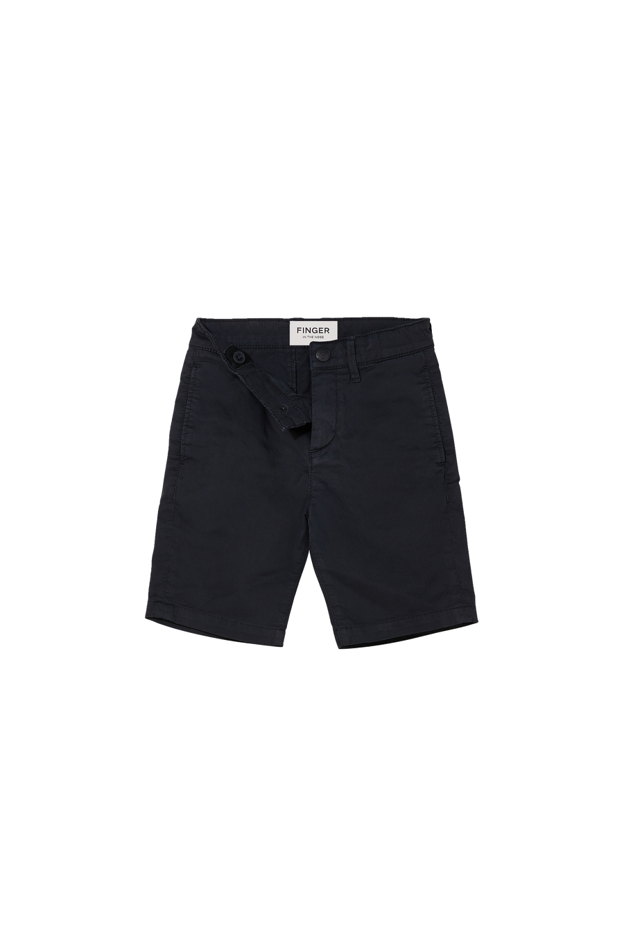 Finger in the Nose - Shorts - ALLEN Ash Black - Chino Fit Bermuda Shorts