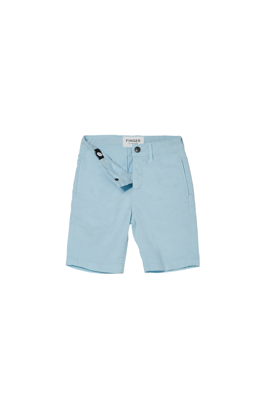 Finger in the Nose - Shorts - ALLEN Cloud Blue - Chino Fit Bermuda Shorts