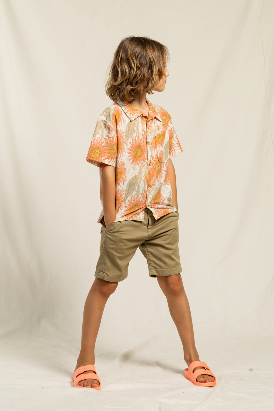 Finger in the Nose - Shorts - ALLEN Linen - Chino Fit Bermuda Shorts