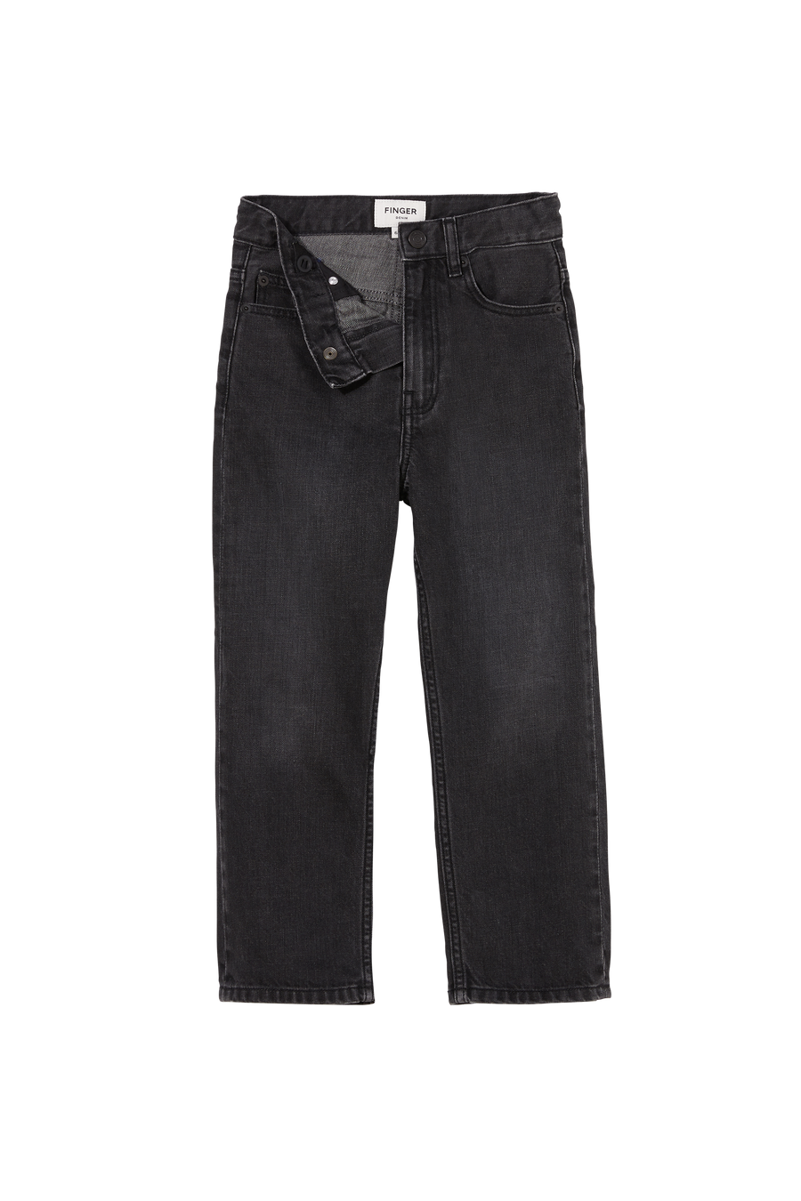 Finger in the Nose - Black Loose Fit Jeans