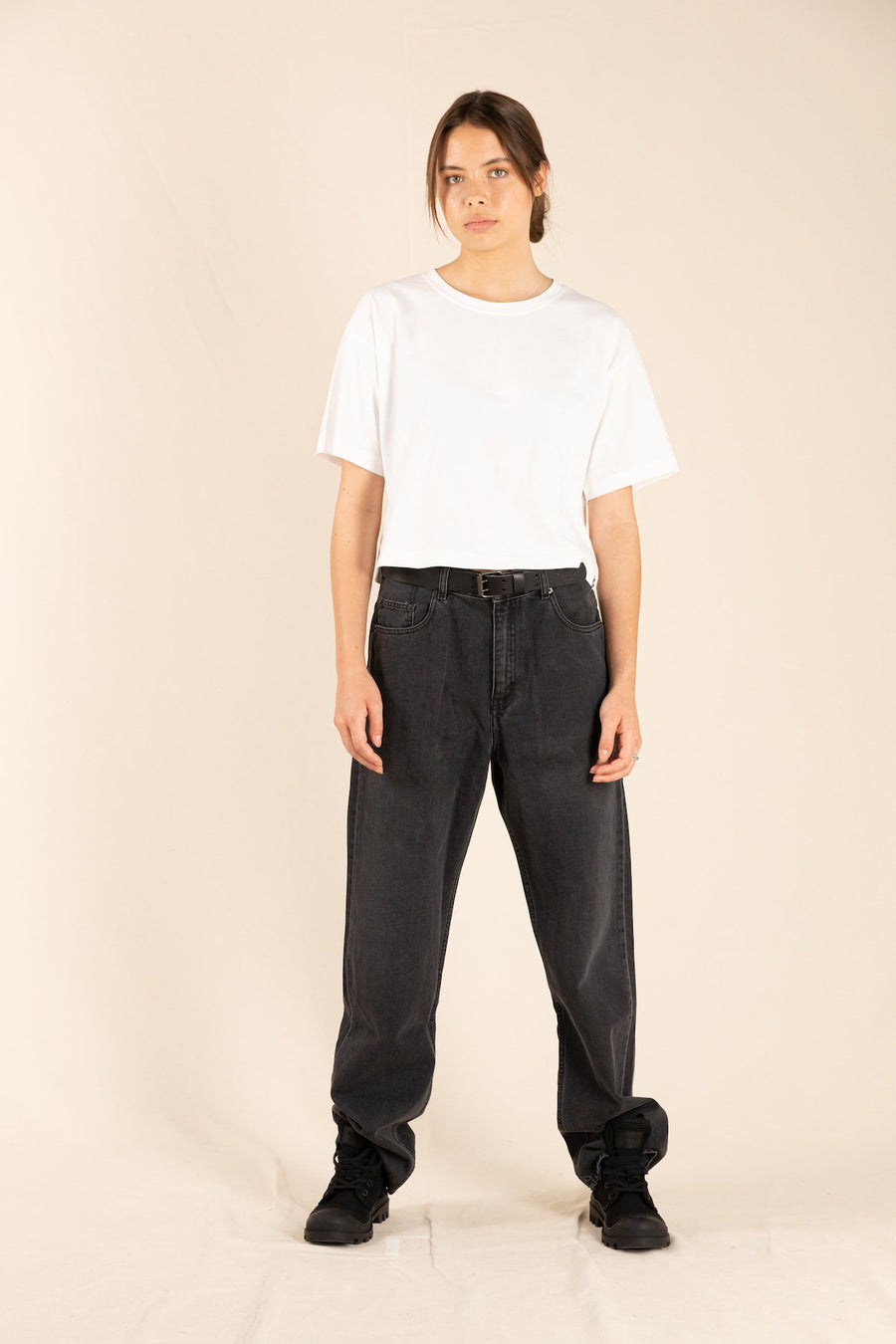 Finger in the Nose - Black Loose Fit Jeans