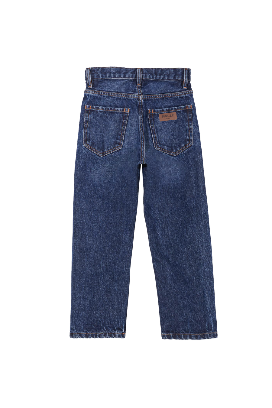 Finger in the Nose - Medium Blue Loose Fit Jeans