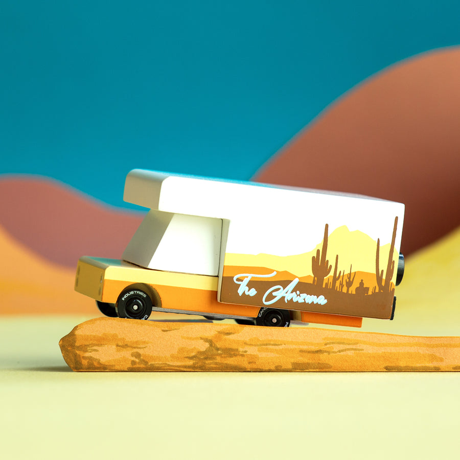 Jouet en bois - Camper - voiture - Candylab