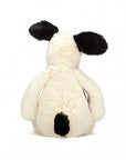 Bashful Black & Cream Puppy Medium