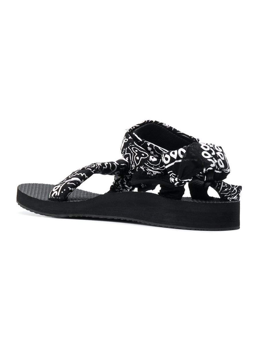 Arizona Love - Sandals - Black Kids Bandana Sandals