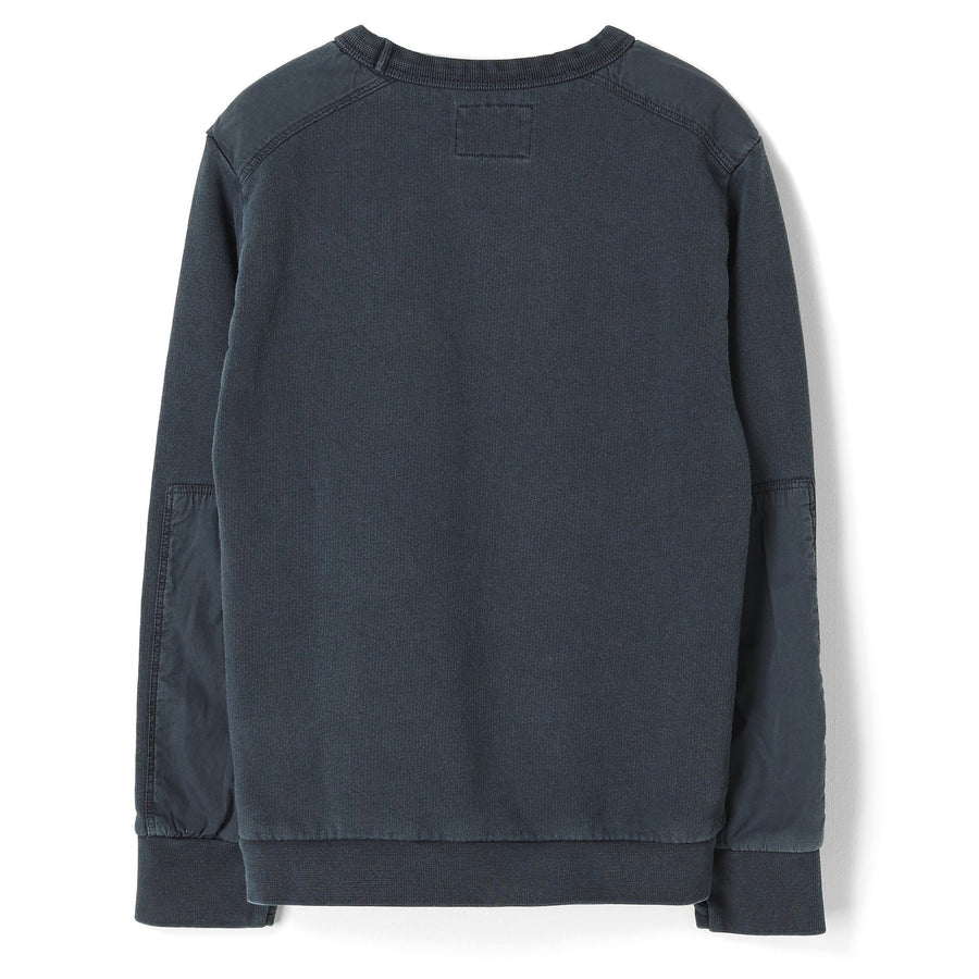 Brian Night Blue Crew Neck Sweatshirt