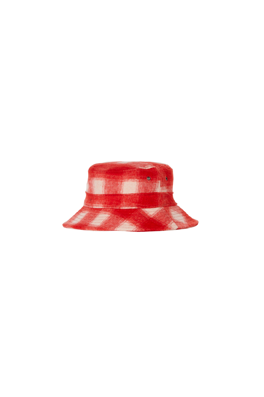 BUCK Red Checkers - Bucket Hat