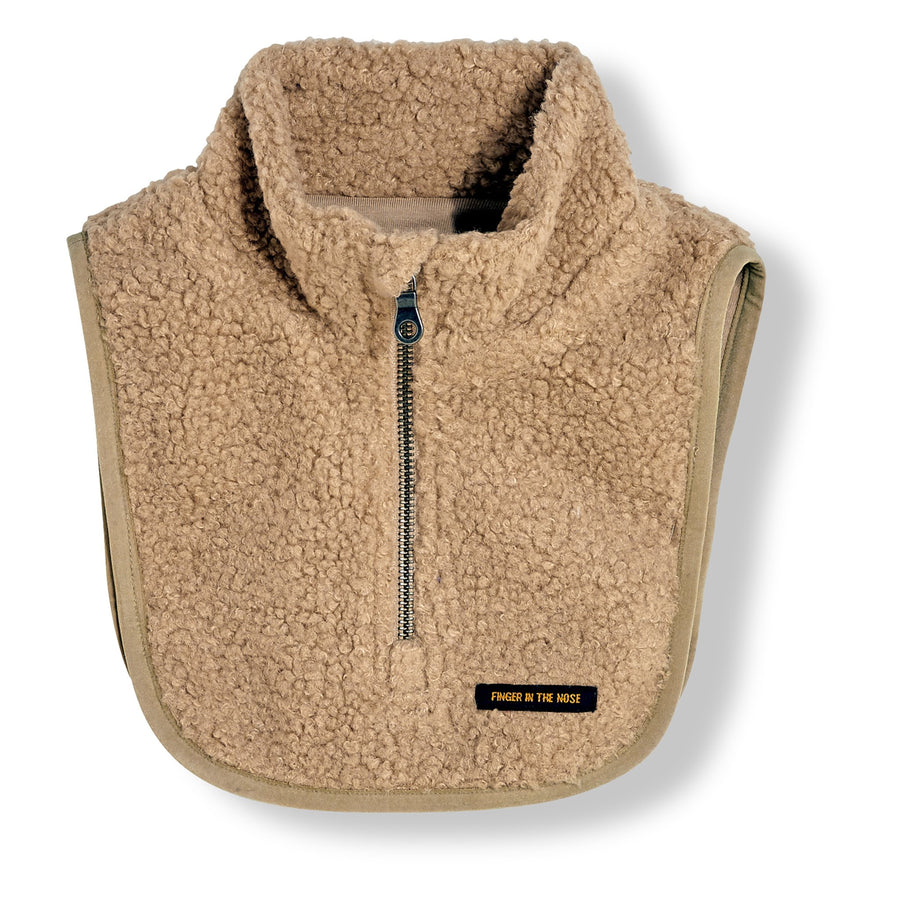 Casper Beige - Zipped Neckwarmer