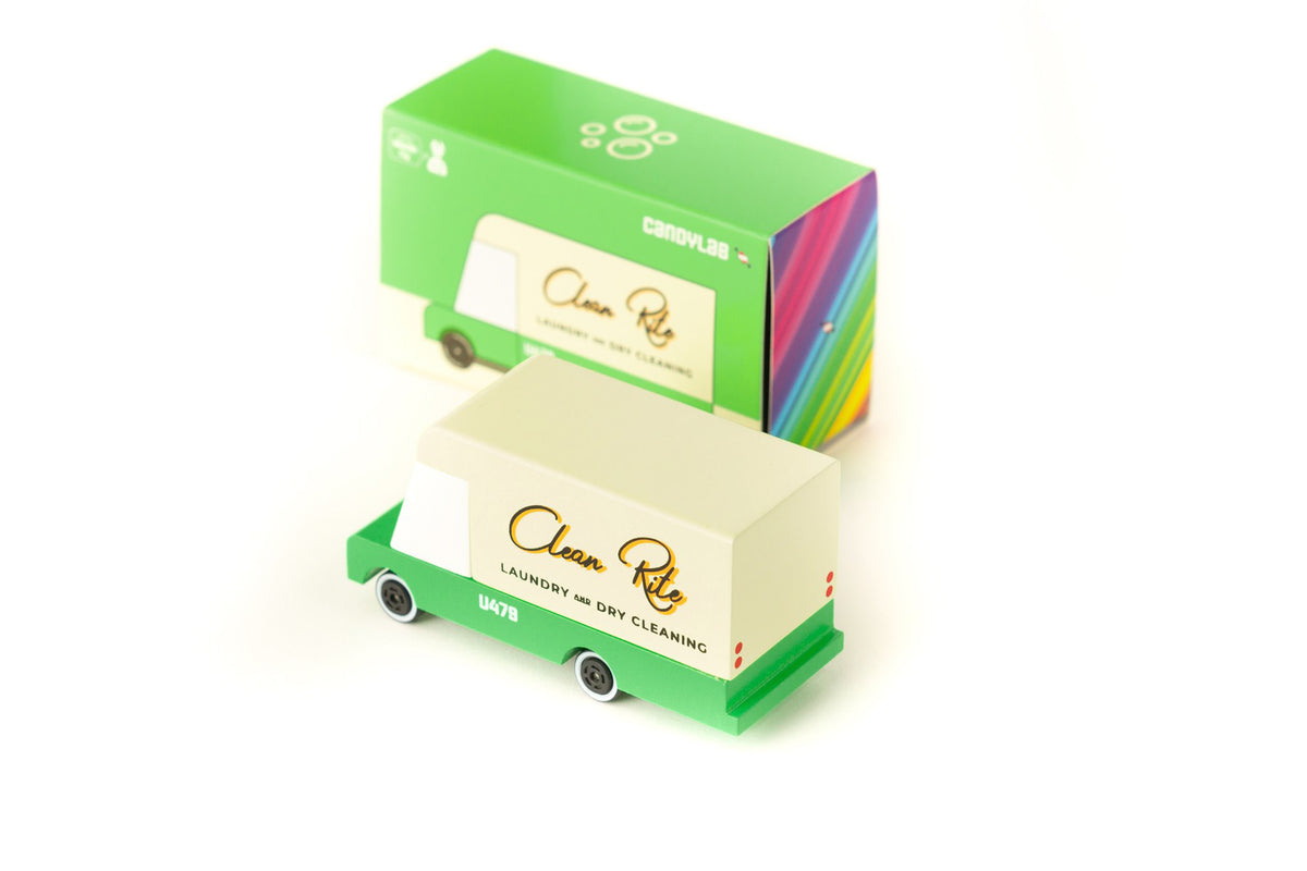 Jouet en bois - Laundry Van - voiture - Candylab
