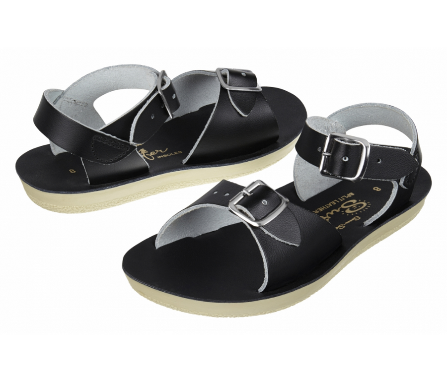 Salt Water - Sandals - Sandals Surfer Black
