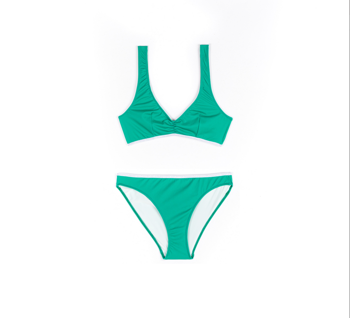 Maillot Deux Pièces Claude Verde