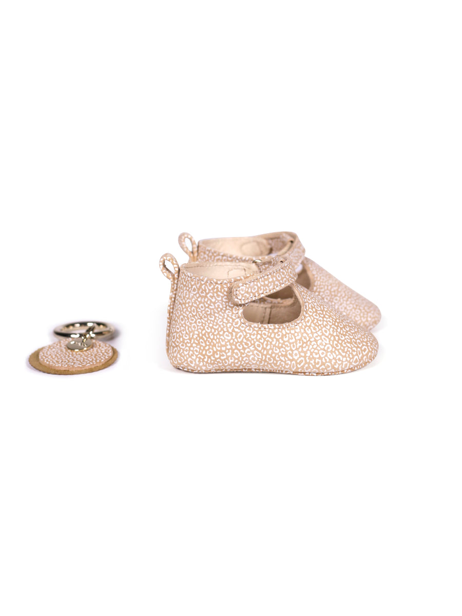 Leo Nude Baby Shoes Craie Studio