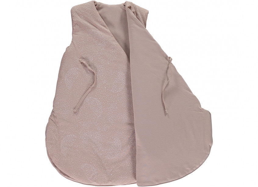 CLOUD SLEEPING BAG 0-6M White Bubble/Misty Pink