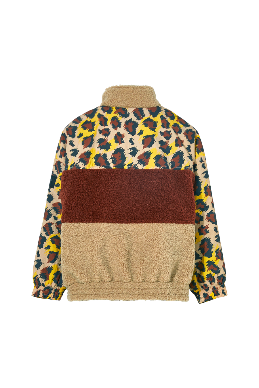 Finger in the Nose - Latte Leopard Tacksuit Jacket