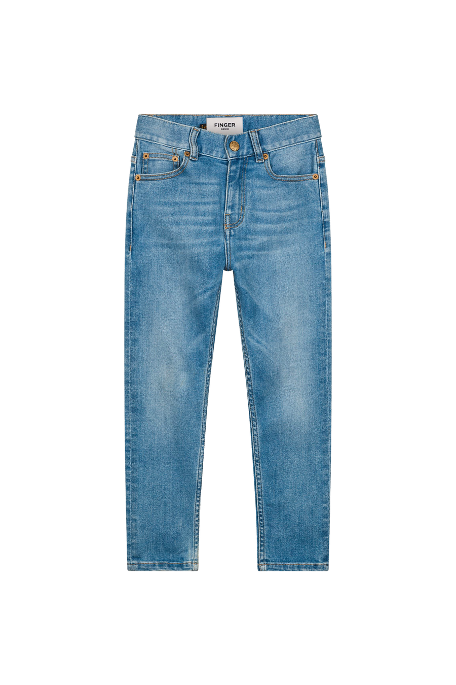 Finger in the Nose - Jeans - EWAN Light Blue Denim - 5 Pockets Comfort Fit Jeans