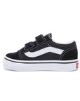 Vans - Sneakers - VANS Toddler Old Skool V - (Suede/Canvas) Black-True White