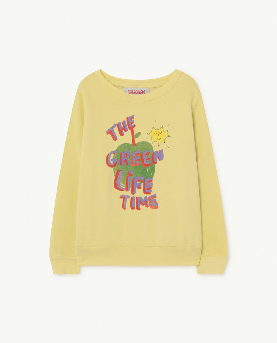 Bear Kids+ Sweatshirt Soft Yellow Apple