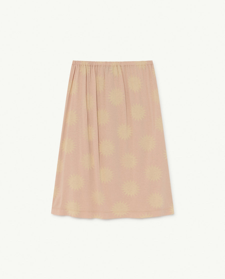 Ladybug Kids Skirt Soft Pink Suns