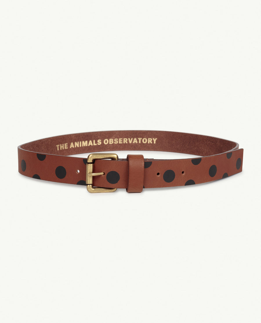 Ibis Kids Belt Brown Dots