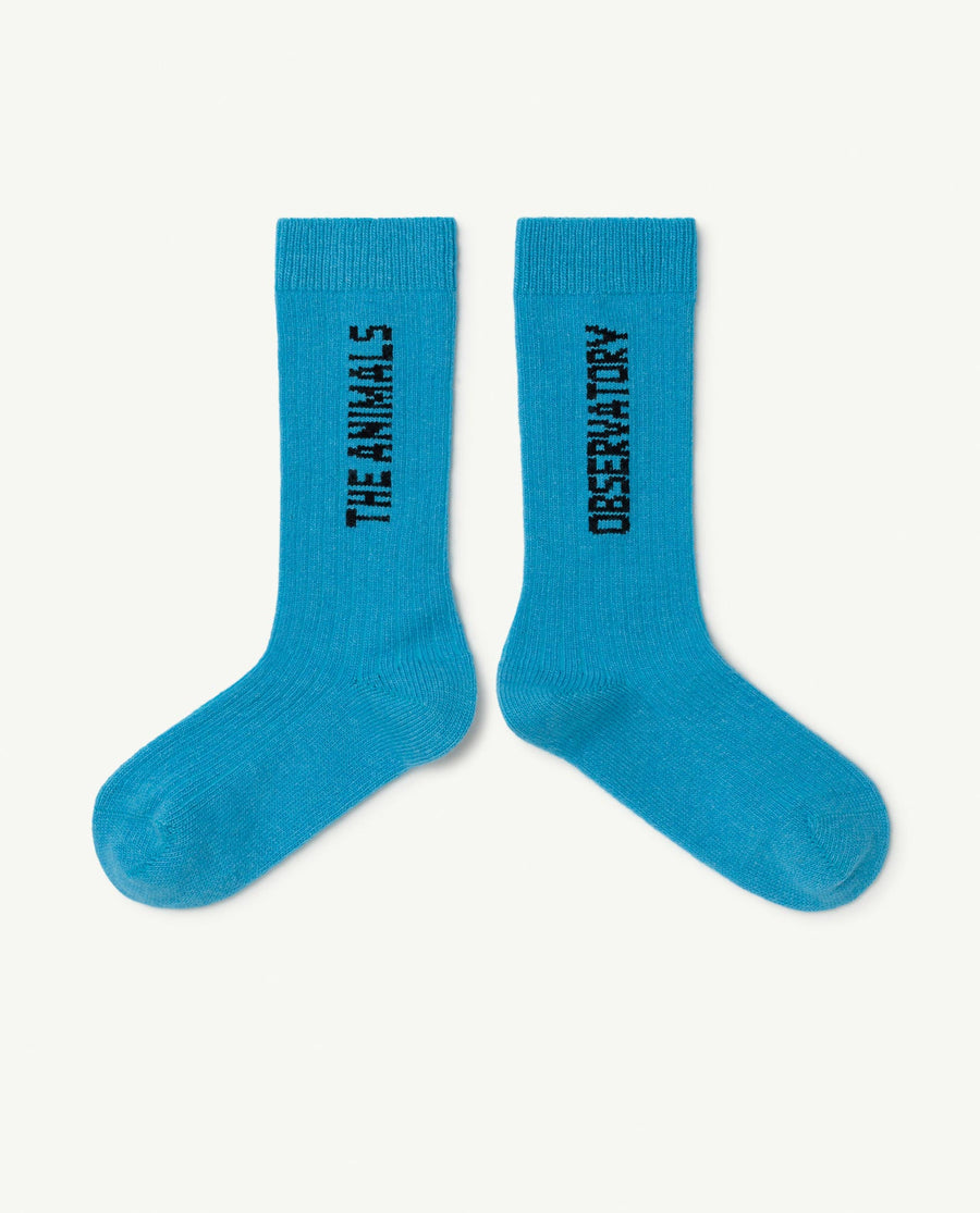 Worm Kids Socks Blue