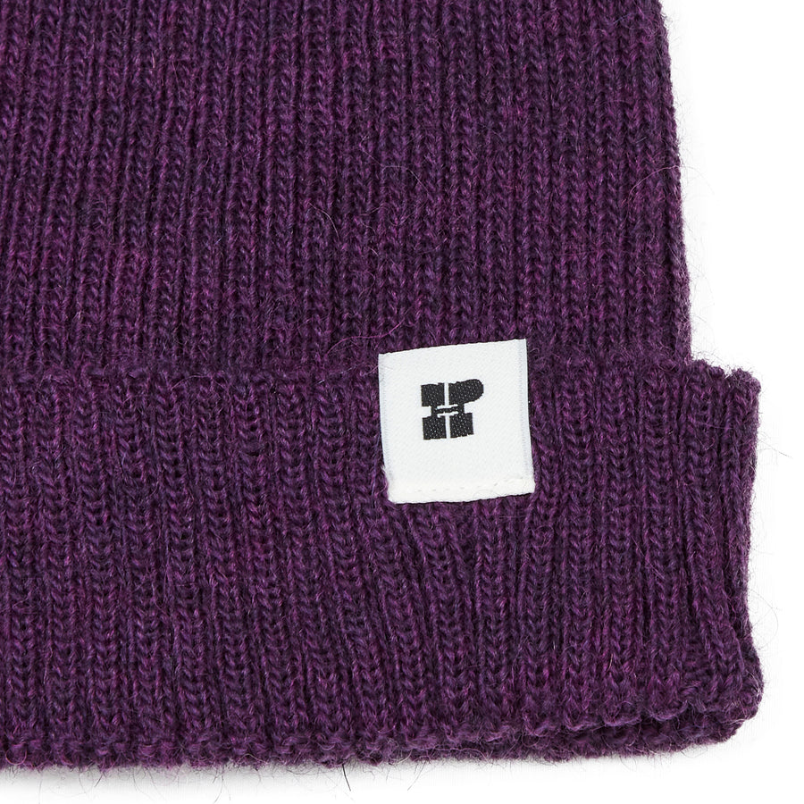 Bonnet Tricoté Plum