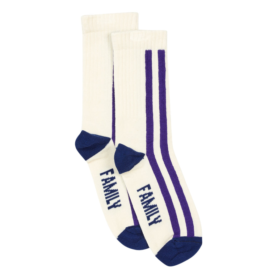 Pack 2 Chaussettes Cheesy Funky White