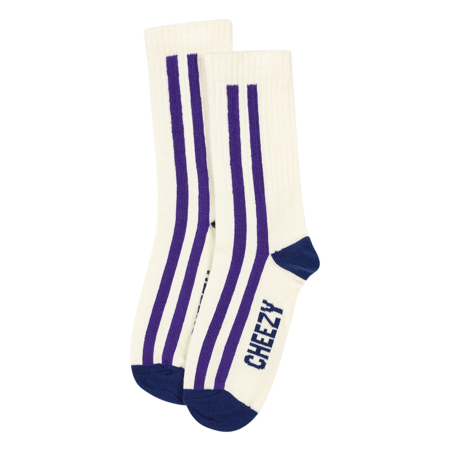 Pack 2 Chaussettes Cheesy Funky White