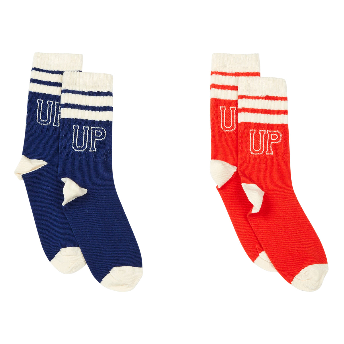 Pack 2 Chaussettes Big Up White