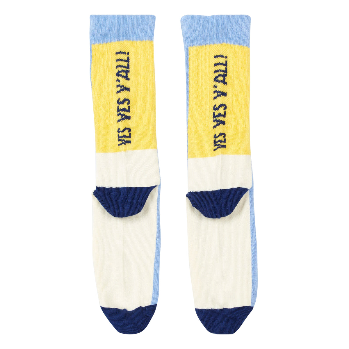 Pack 2 Chaussettes Yes Yes Chill White