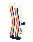 Pack 2 Chaussettes Cheesy Stinky White