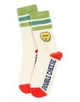 Pack 2 Chaussettes Cheesy Stinky White
