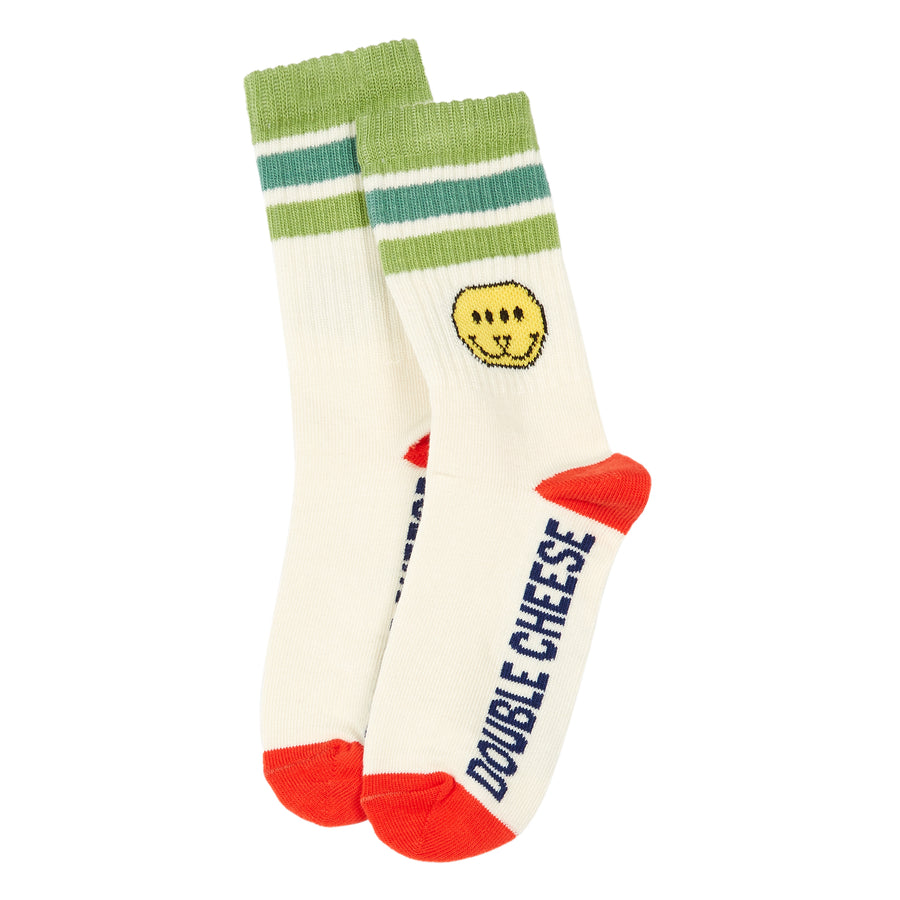 Pack 2 Chaussettes Cheesy Stinky White