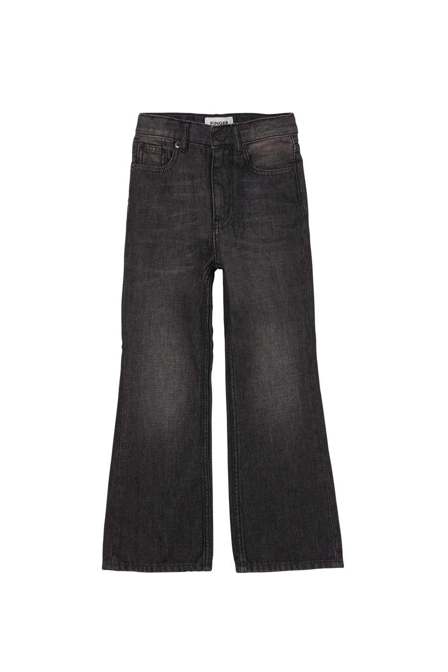 FIONA Black Denim - Flare Fit Jeans