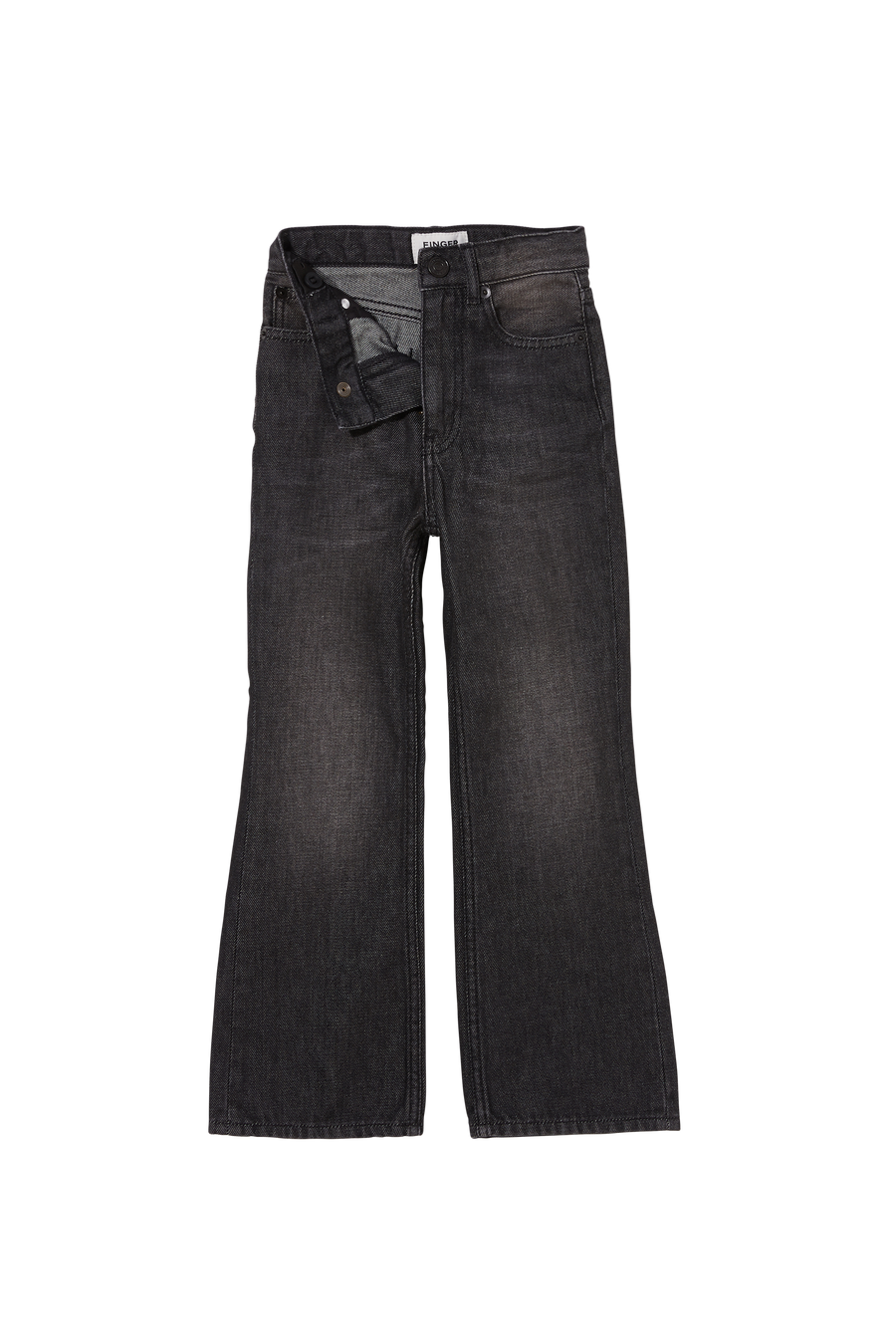 FIONA Black Denim - Flare Fit Jeans