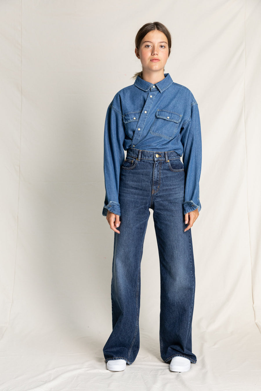 Finger in the Nose - Jeans - FIONA Medium Blue - Flare Fit Jeans