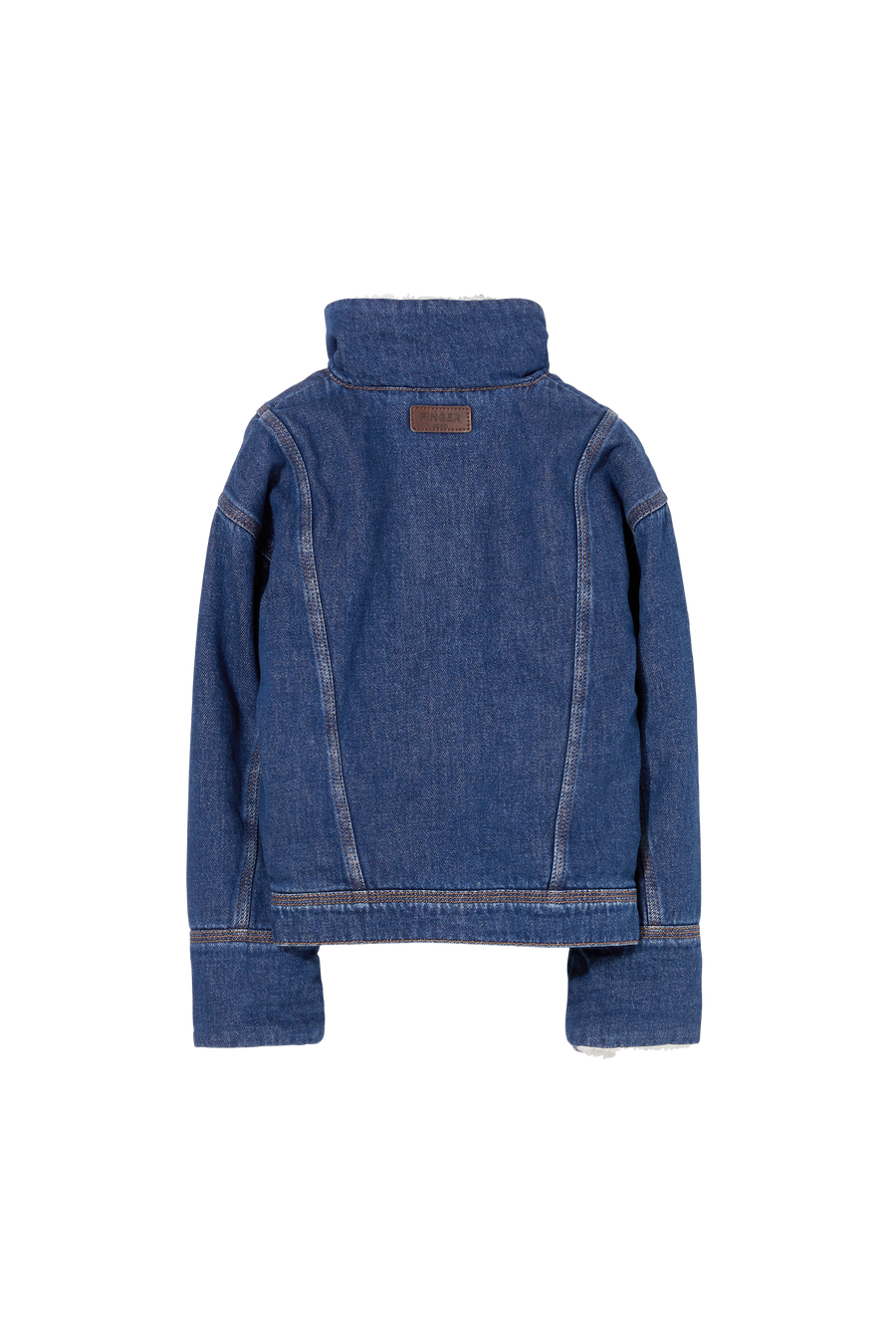 FLYER Medium Blue - Oversized Denim Jacket